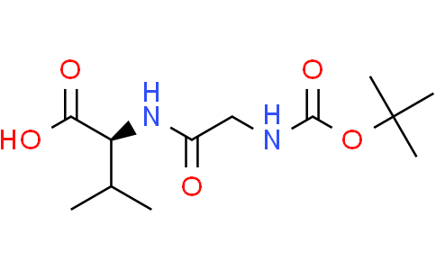 (S)-2-(2-((tert-Butoxycarbonyl)amino)acetamido)-3-methylbutanoic acidCas:28334-73-8