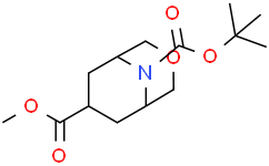 O9-tert-butyl O7-methyl endo-3-oxa-9-azabicyclo[3.3.1]nonane-7,9-dicarboxylate