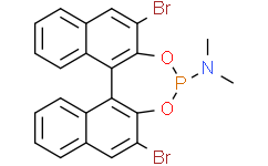 (11bS)-2，6-二溴-N，N-二甲基二萘并[2，1-d:1'，2'-f][1，3，2]二氧磷杂环庚-4-胺