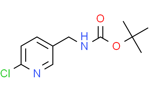 tert-Butyl ((6-chloropyridin-3-yl)methyl)carbamateCas:285119-72-4