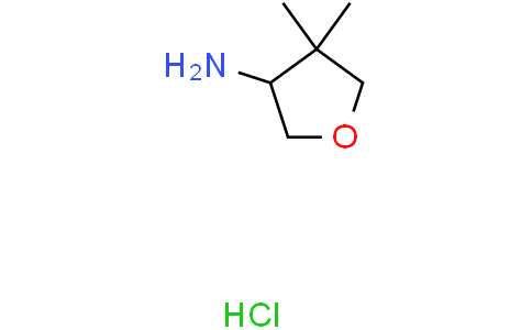(3S)-4,4-dimethyltetrahydrofuran-3-amine hydrochloride