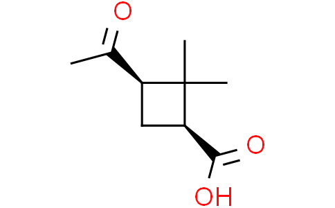 cis-3-acetyl-2,2-dimethyl-cyclobutanecarboxylic acid