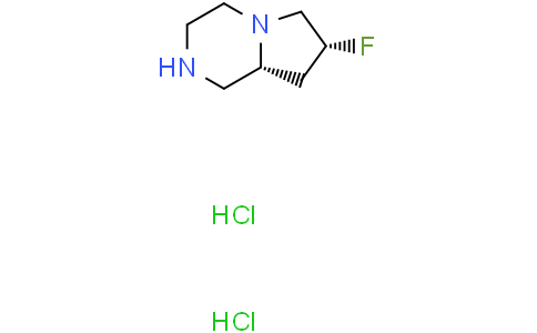 (7R,8aR)-7-fluoro-1,2,3,4,6,7,8,8a-octahydropyrrolo[1,2-a]pyrazine dihydrochloride
