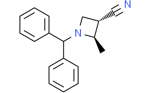 (2R,3S)-1-benzhydryl-2-methyl-azetidine-3-carbonitrile