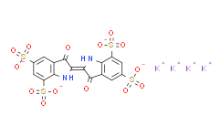 靛青四磺酸四钾盐 水合物,>90.0%(HPLC)