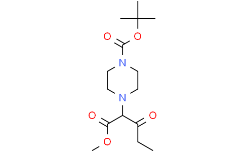 tert-butyl 4-(1-methoxycarbonyl-2-oxo-butyl)piperazine-1-carboxylate