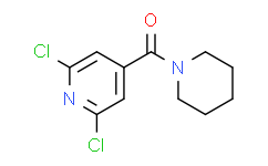(2，6-二氯-4-吡啶)(哌啶)甲酮,95%