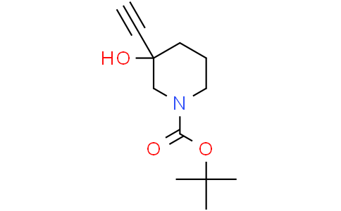 tert-butyl 3-ethynyl-3-hydroxypiperidine-1-carboxylate
