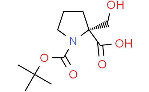 (2R)-1-tert-butoxycarbonyl-2-(hydroxymethyl)pyrrolidine-2-carboxylic acid