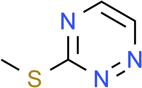 3-methylsulfanyl-1,2,4-triazine