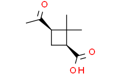(1S，3R)-3-acetyl-2，2-dimethyl-cyclobutanecarboxylic acid