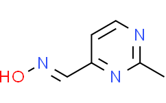 4-Pyrimidinecarboxaldehyde, 2-methyl-, oxime (8CI,9CI)