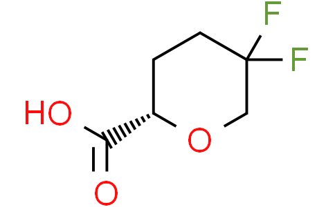 (2S)-5,5-difluorotetrahydropyran-2-carboxylic acid