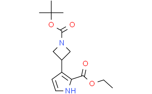 ethyl 3-(1-tert-butoxycarbonylazetidin-3-yl)-1H-pyrrole-2-carboxylate