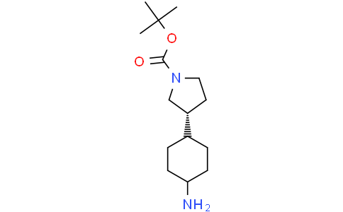 tert-butyl (3R)-3-(trans-4-aminocyclohexyl)pyrrolidine-1-carboxylate
