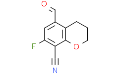 7-fluoro-5-formyl-chromane-8-carbonitrile