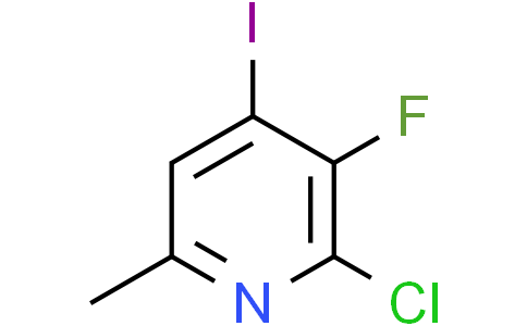2-chloro-3-fluoro-4-iodo-6-methyl-pyridine