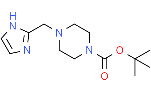 tert-butyl 4-(1H-imidazol-2-ylmethyl)piperazine-1-carboxylate