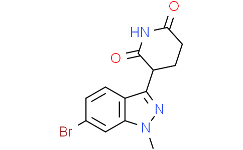 3-(6-bromo-1-methyl-1H-indazol-3-yl)piperidine-2,6-dione