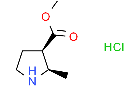 methyl (2R,3R)-2-methylpyrrolidine-3-carboxylate hydrochloride