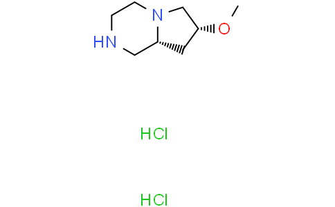 (7R,8aR)-7-methoxy-1,2,3,4,6,7,8,8a-octahydropyrrolo[1,2-a]pyrazine dihydrochloride