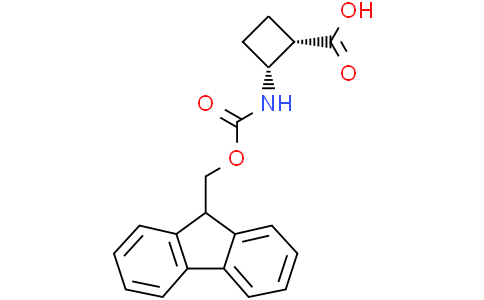 (1S,2R)-2-(9H-fluoren-9-ylmethoxycarbonylamino)cyclobutanecarboxylic acid