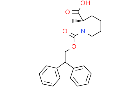 (2R)-1-(9H-fluoren-9-ylmethoxycarbonyl)-2-methyl-piperidine-2-carboxylic acid