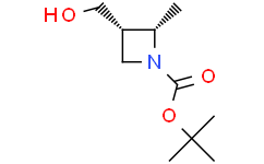 tert-butyl (2S，3S)-3-(hydroxymethyl)-2-methyl-azetidine-1-carboxylate