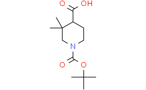 (4R)-1-tert-butoxycarbonyl-3,3-dimethyl-piperidine-4-carboxylic acid