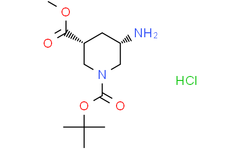 1-tert-butyl O3-methyl (3R,5S)-5-aminopiperidine-1,3-dicarboxylate hydrochloride