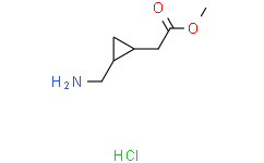 methyl 2-[2-(aminomethyl)cyclopropyl]acetate;hydrochloride
