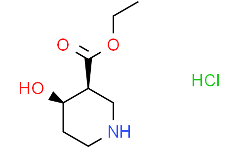 ethyl (3S,4R)-4-hydroxypiperidine-3-carboxylate hydrochloride
