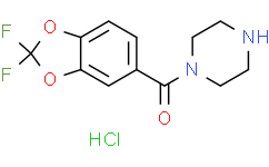 (2，2-二氟苯并[d][1，3]二氧戊环-5-基)(哌嗪-1-基)甲酮盐酸盐