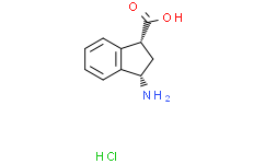 (1R,3S)-3-aminoindane-1-carboxylic acid;hydrochloride