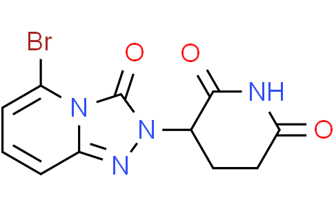3-(5-bromo-3-oxo-[1,2,4]triazolo[4,3-a]pyridin-2-yl)piperidine-2,6-dione