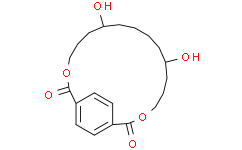 7，12-二羟基-3，16-二恶烷-1(1，4)-苯环庚烷-2，17-二酮