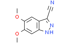 5,6-二甲氧基-3-氰基-1H-吲唑