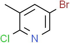 2-氯-3-甲基-5-溴吡啶,98%
