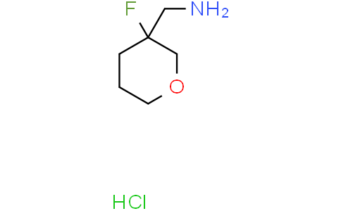(3-fluorotetrahydropyran-3-yl)methanamine hydrochloride