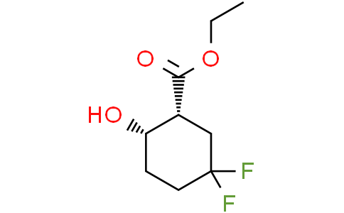 ethyl (1R,2S)-5,5-difluoro-2-hydroxy-cyclohexanecarboxylate