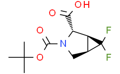(1S，2S，5R)-3-(叔丁氧羰基)-6，6-二氟-3-氮杂双环[3.1.0]己烷-2-羧酸