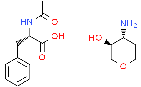 (2S)-2-acetamido-3-phenyl-propanoic acid (3S,4R)-4-aminotetrahydropyran-3-ol