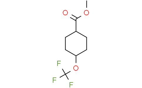 methyl cis-4-(trifluoromethoxy)cyclohexanecarboxylate