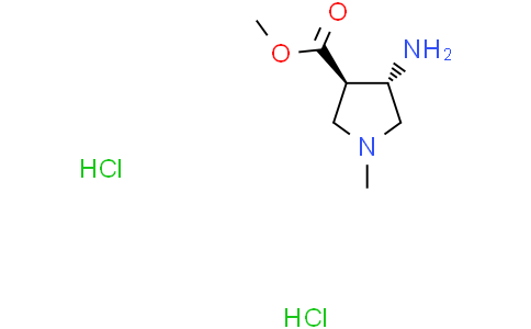 methyl trans-4-amino-1-methyl-pyrrolidine-3-carboxylate dihydrochloride