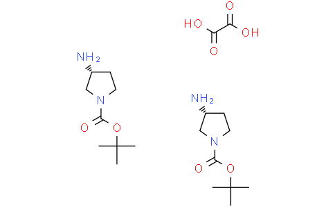tert-butyl (3R)-3-aminopyrrolidine-1-carboxylate hemi(oxalic acid)