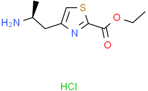 ethyl 4-[(2S)-2-aminopropyl]thiazole-2-carboxylate hydrochloride