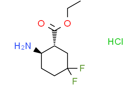 ethyl (1R,2R)-2-amino-5,5-difluoro-cyclohexanecarboxylate hydrochloride