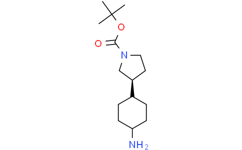 tert-butyl (3S)-3-(trans-4-aminocyclohexyl)pyrrolidine-1-carboxylate