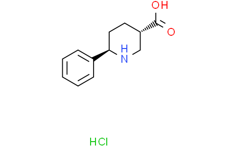 trans-6-phenylpiperidine-3-carboxylic acid hydrochloride