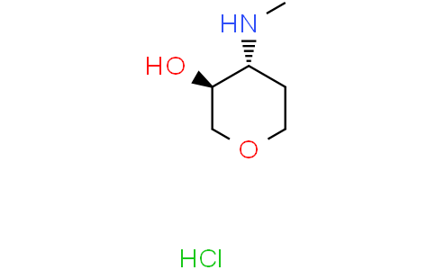 (3S,4R)-4-(methylamino)tetrahydropyran-3-ol hydrochloride
